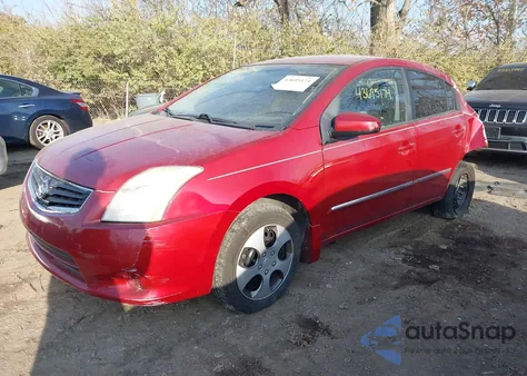 2012 Nissan Sentra 2.0 S z USA, uszkodzony, nr VIN 3N1AB6APXCL683008